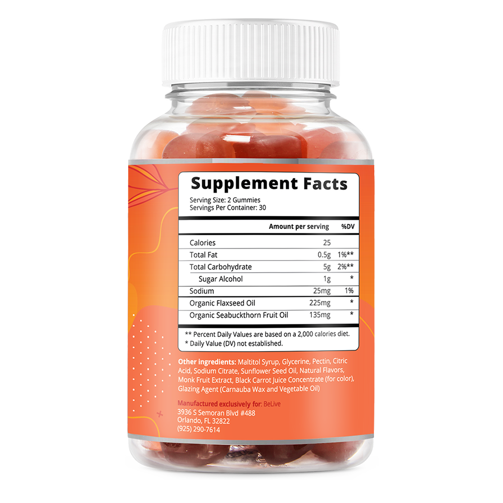 Omega 3-6-7-9 Vegan Gummies