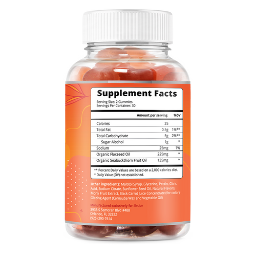 Omega 3-6-7-9 Vegan Gummies