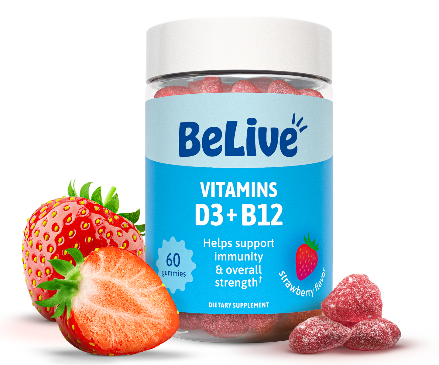 D3 + B12 Gummies - Vegan Friendly