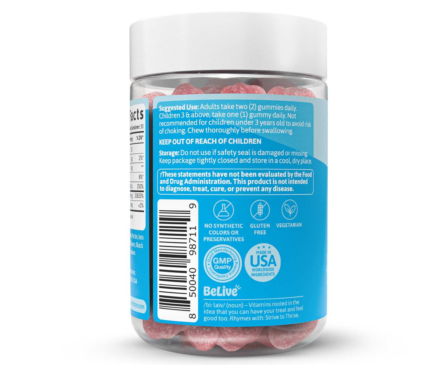 D3 + B12 Gummies - Vegan Friendly