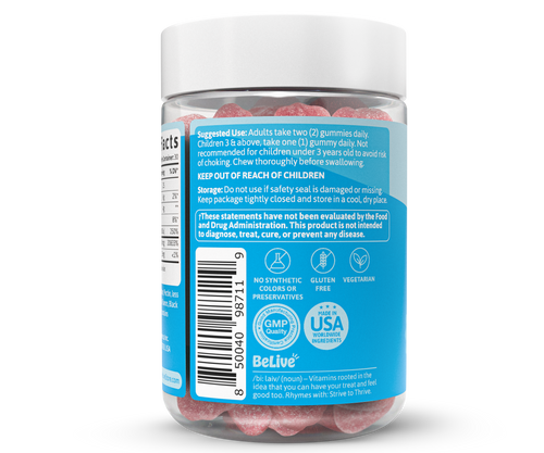 D3 + B12 Gummies - Vegan Friendly