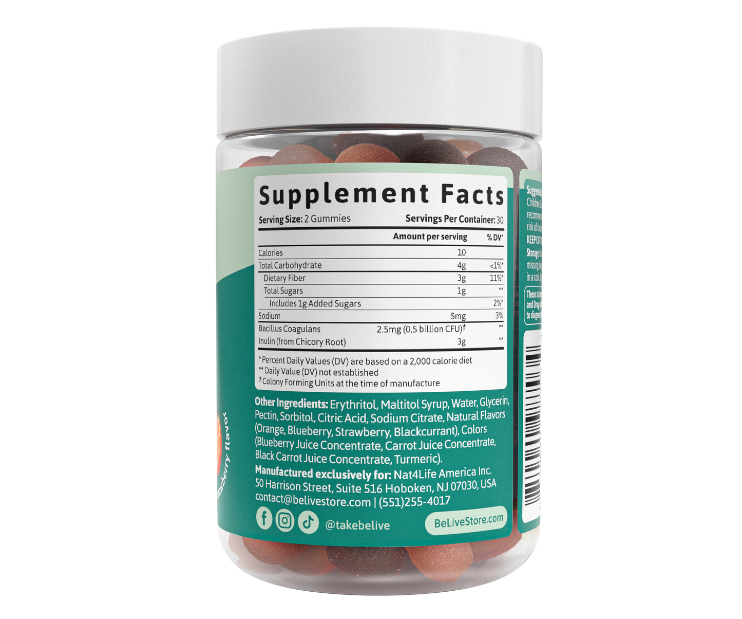 Synbiotics - Probiotic & Prebiotic