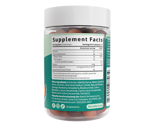 Synbiotics - Probiotic & Prebiotic