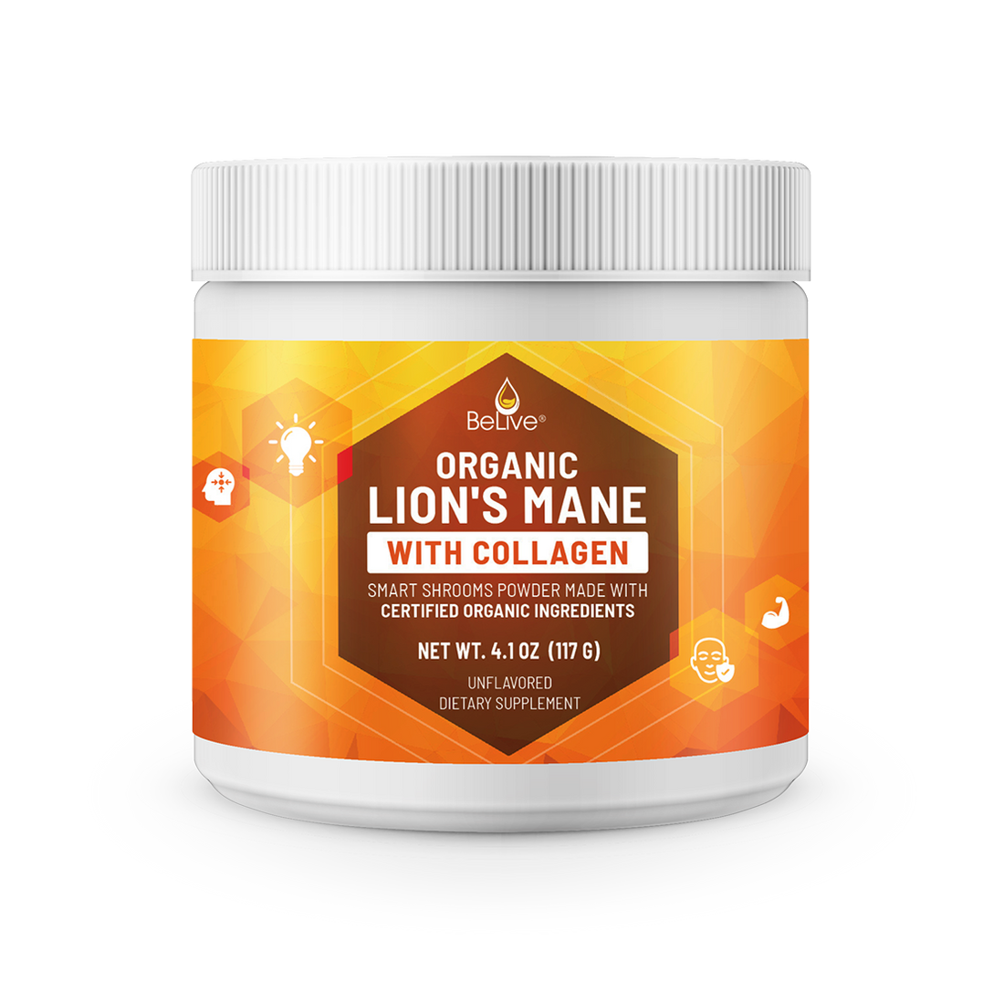 Lion's Mane with Collagen Powder BeLive