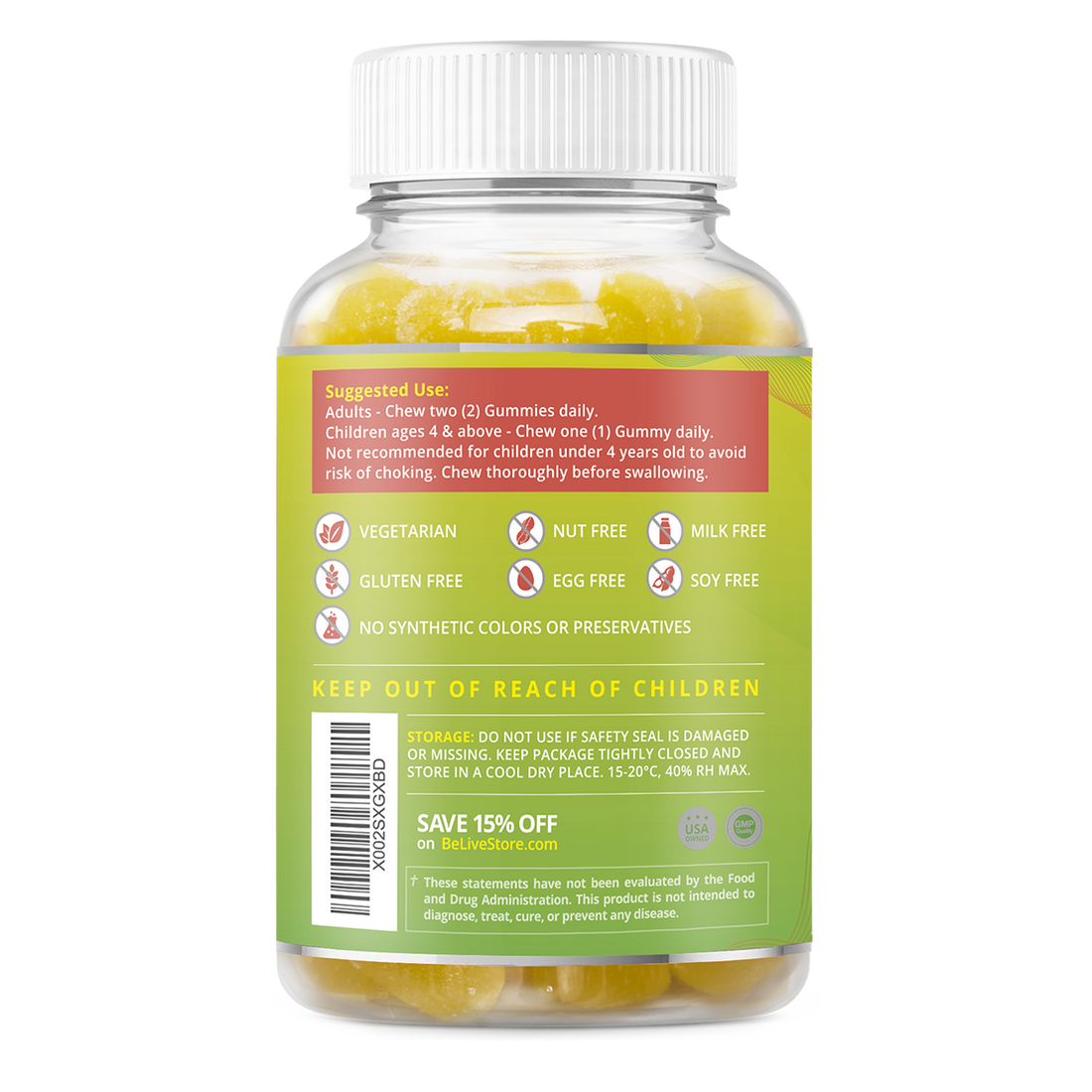 Magnesium Gummies BeLive